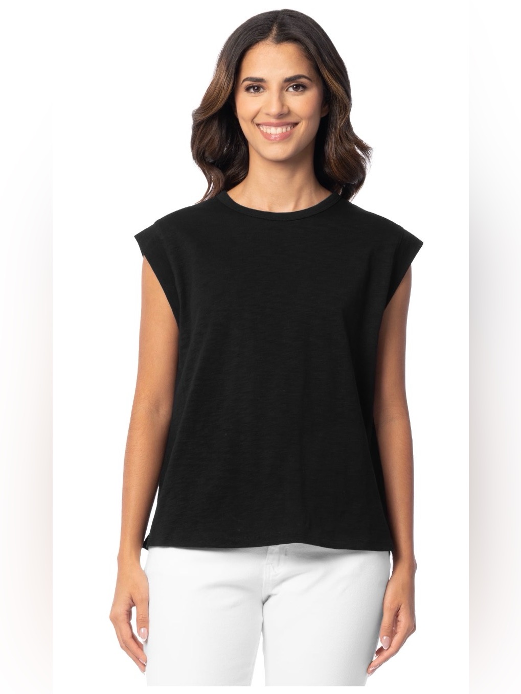 Time & Tru Muscle Tee Black